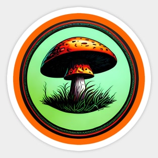 I love shrooms!! Sticker